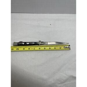 Vintage & Rare 11” G.C.CO. Italy Manual Lockback Knife-beautiful & Unique